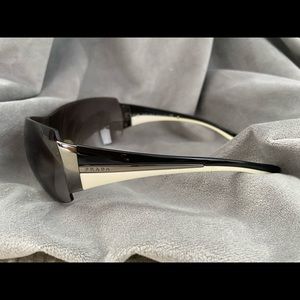 Prada Black and White Sunglasses